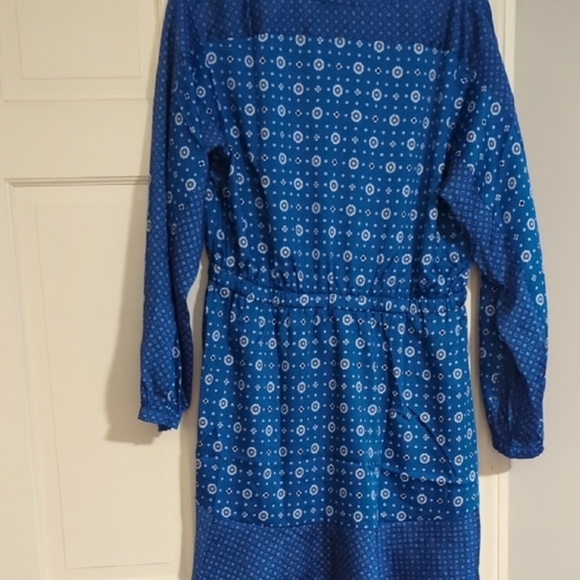 LOFT Mixed Geo Midi Dress NWT - Picture 6 of 11